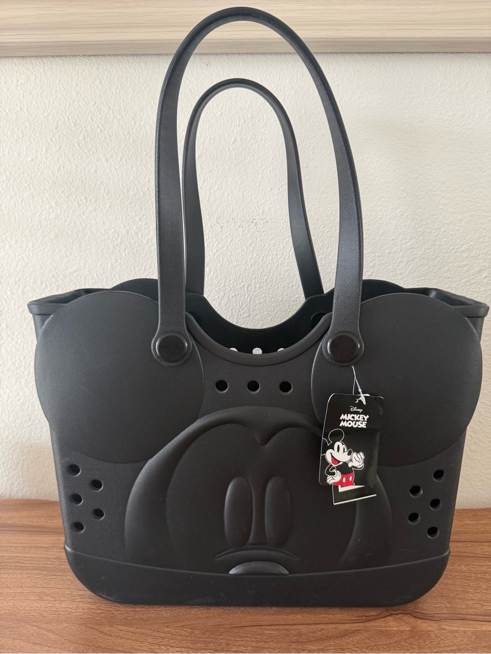 Disney Black Mickey Mouse Tote Bag